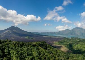 Lago e danau batur kintamani bali karma istantaneo