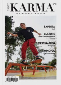 Karma Instan #8 Majalah Mindful Traveler Cover Indonesia