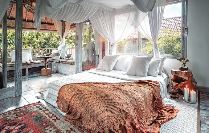 1111 Alchimie Ubud, Chambre