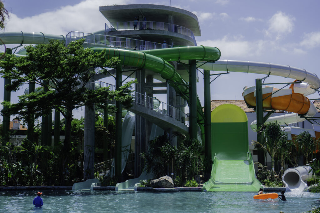 Plaisir en famille à Bali : les jardins Oasis de Waterbom Bali