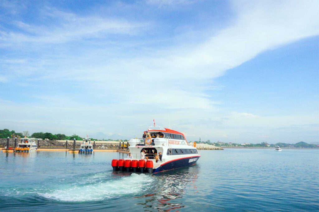 Barco do porto de Sanur