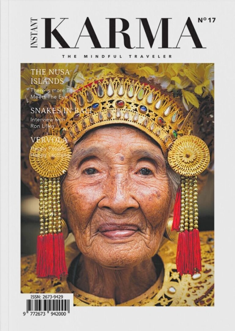 Instant Karma #17 The Mindful Traveler Magazine Cover Indonesia