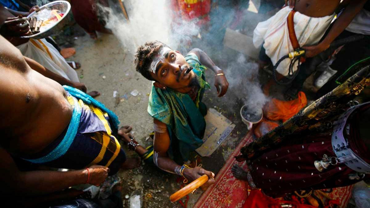 Thaipusam-Festival Batu-Höhlen