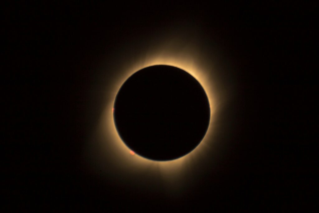 Photo by Drew Rae of Solar Eclipse 2024